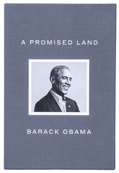 Barack Obama Signed "A Promised Land" Hard Cover Book (JSA Graded 9)